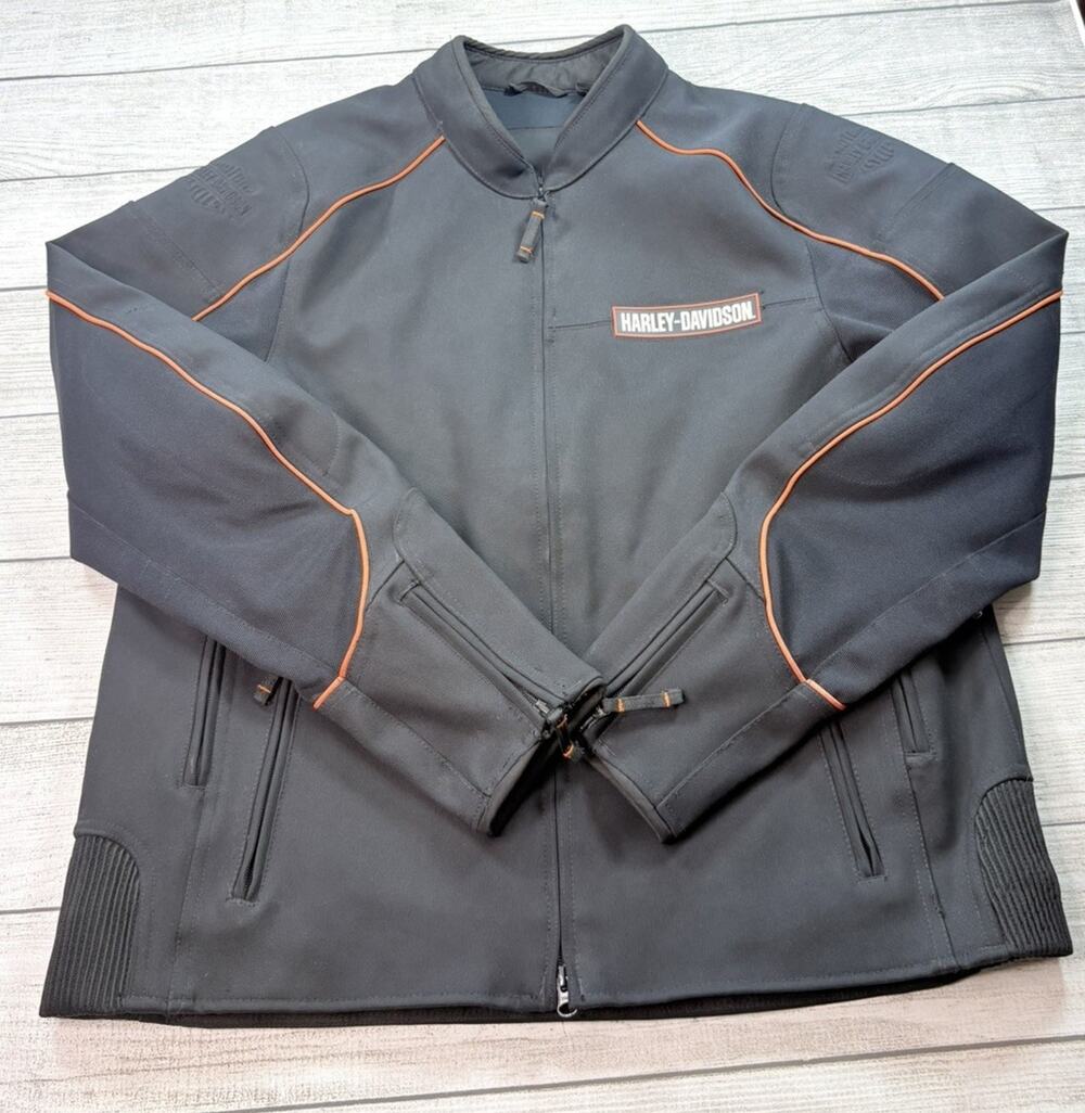 Harley-Davidson Men's Manitowoc Stretch Riding Jacket 98156-18VM Size XL